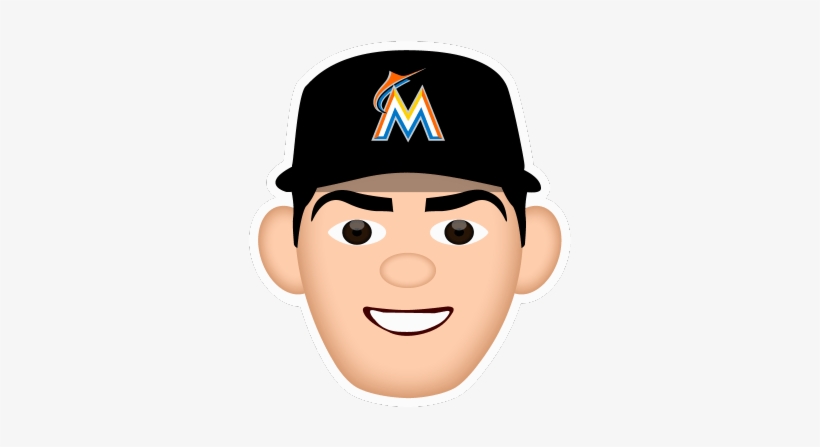 Miami Marlins Sticker - Miami Marlins Iphone 7 Plus Case - Miami Marlins Monotone, transparent png download