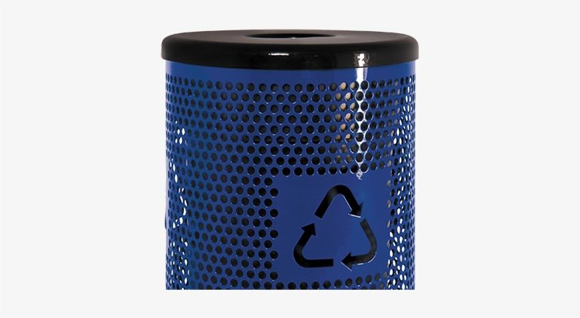 Standard Recycle Logo Receptacle - Ultra Site 32 Gallon Trash Receptacle With Recycling, transparent png download