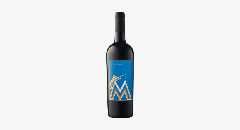 Miami Marlins™ Club Series 2015 California Red Wine - Glass Bottle, transparent png download