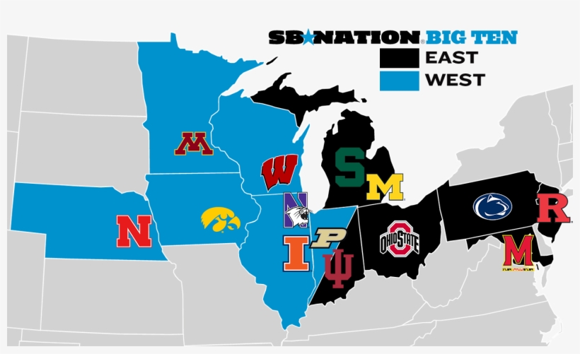 Visit The Post For More The Sports Flavor Pinterest - Big Ten Schools, transparent png download
