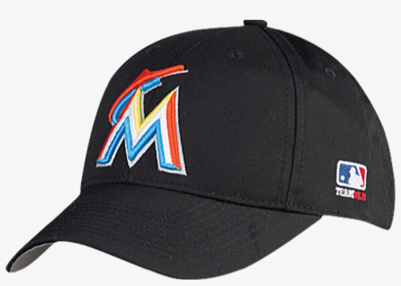 Miami Marlins Mlb Official Classic Youth Adjustable - Baseball Cap, transparent png download