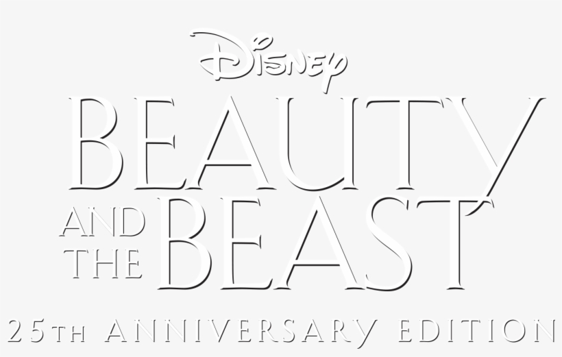Beauty And The Beast - Calligraphy, transparent png download