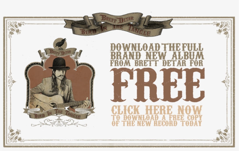 Mainheader - Brett Detar / Bird In The Tangle, transparent png download