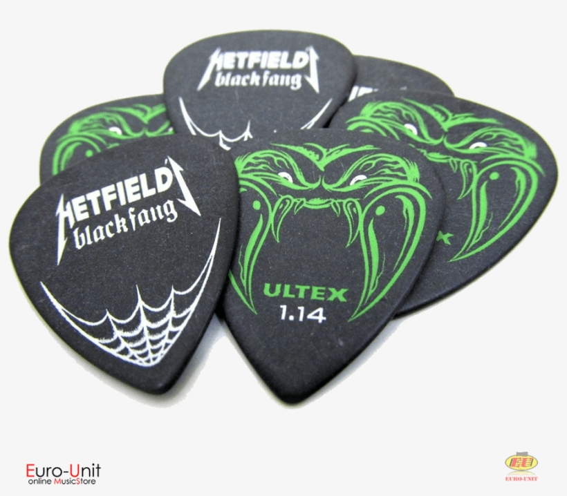 Product Sku - Dunlop Black Fang Pick - 6 Pack 1.14 Mm, transparent png download