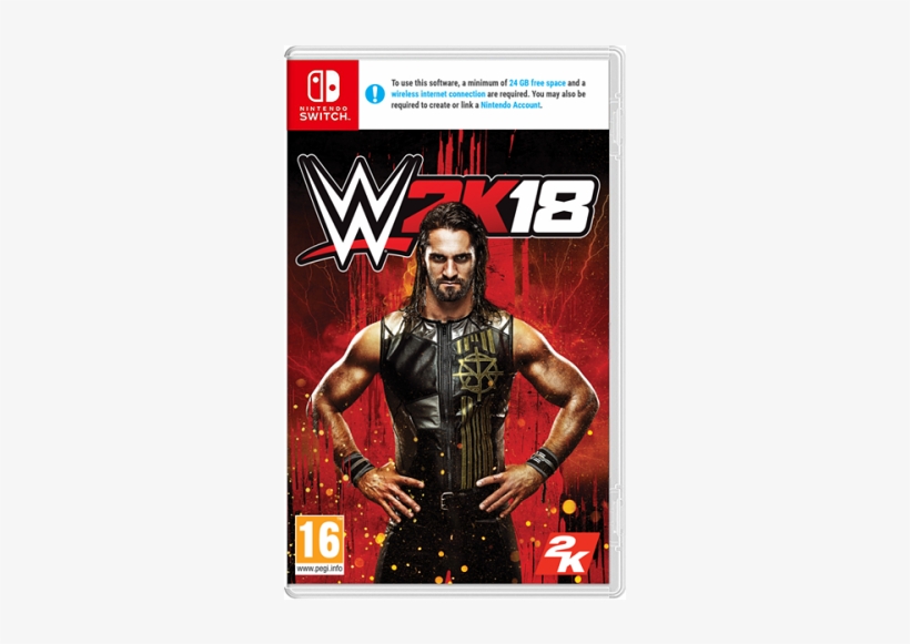 Wwe 2k18 (nintendo Switch), transparent png download