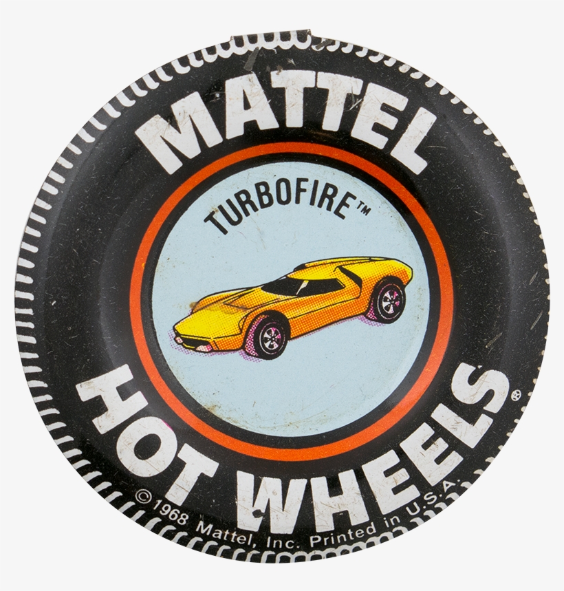 Turbofire Hot Wheels - Mattel Hot Wheels Tab Button - The Heavyweights Tow, transparent png download