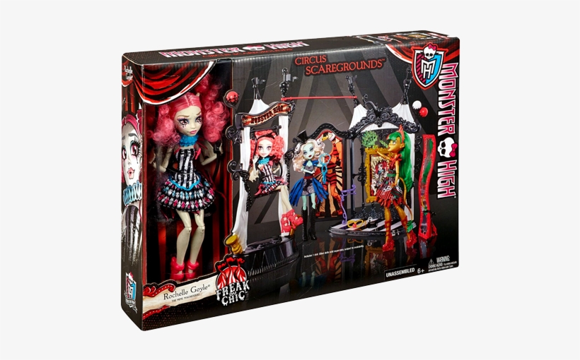Www - Monster High Freak Du Chic Circus Scaregrounds Rochelle, transparent png download