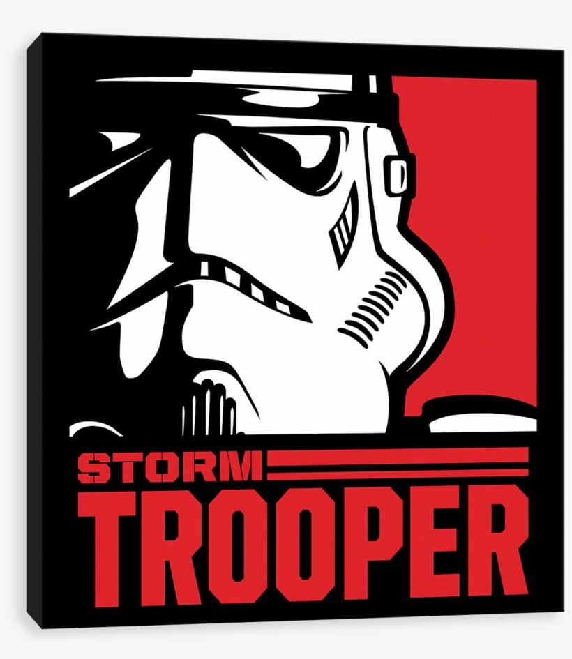 Obey The Imperial Stormtrooper - Star Wars Poster Stormtrooper, transparent png download