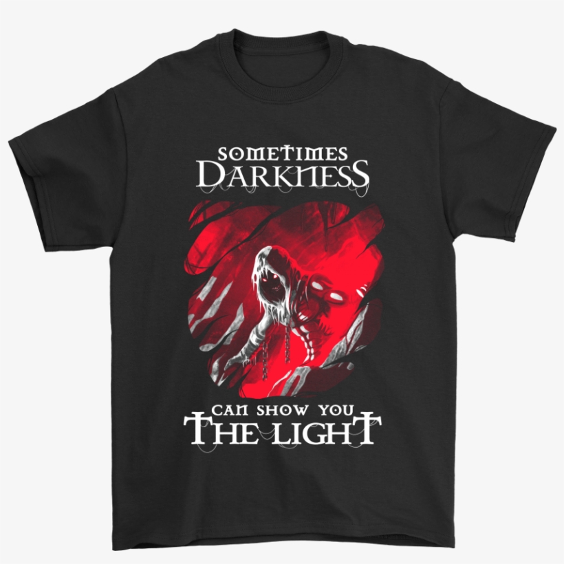Sometimes Darkness Can Show You The Light Disturbed - Imagine All The People Living Life In Peace Shirt, transparent png download