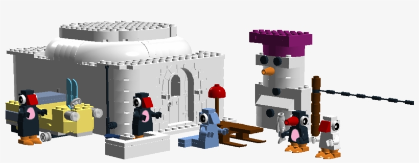 Pingu - Pingu Lego Pingu, transparent png download