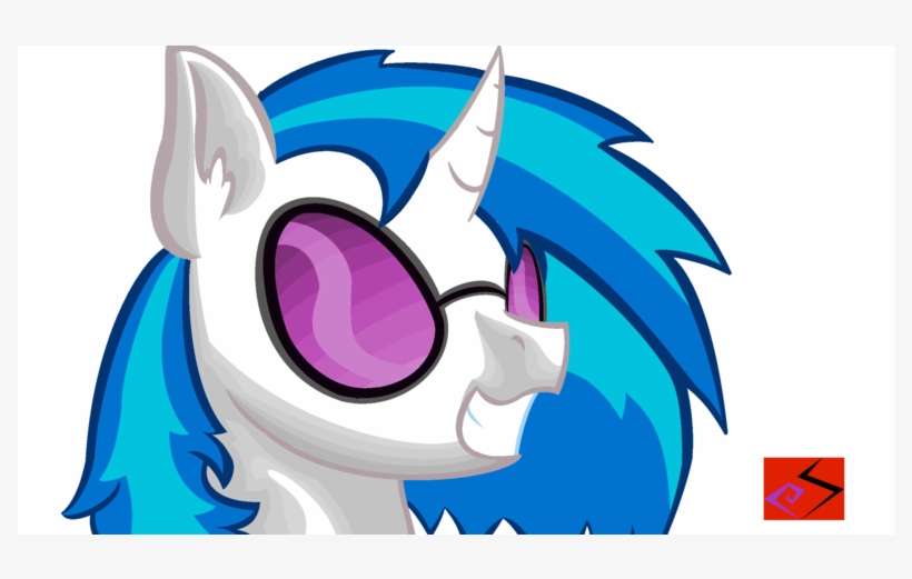 Dj Pon3 Painting By Surprisethepony9000 On Deviantart - Cartoon, transparent png download