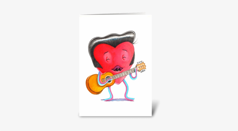 Male Heart Greeting Card - Illustration, transparent png download