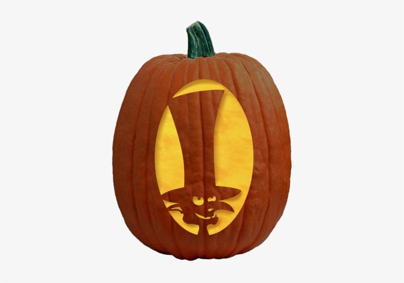 Nothing Under My Hat Pumpkin Carving Pattern - Jack-o'-lantern, transparent png download