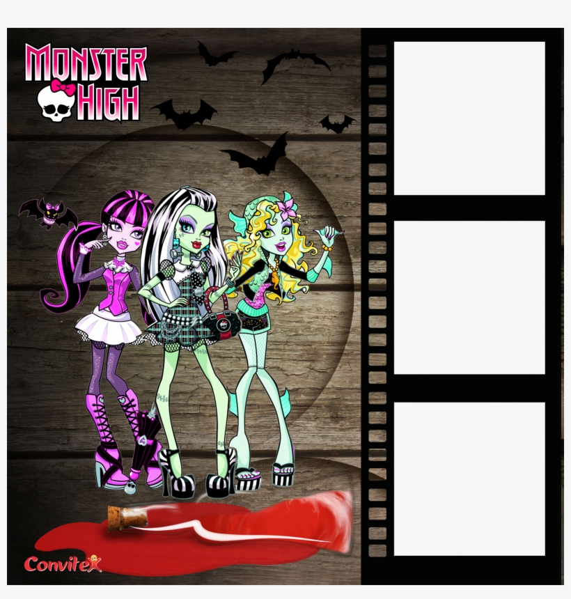 Go To Image - Convites Da Monster High, transparent png download