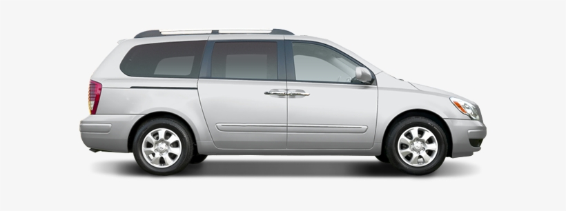 Rear 3/4 View - 2007 Hyundai Entourage, transparent png download