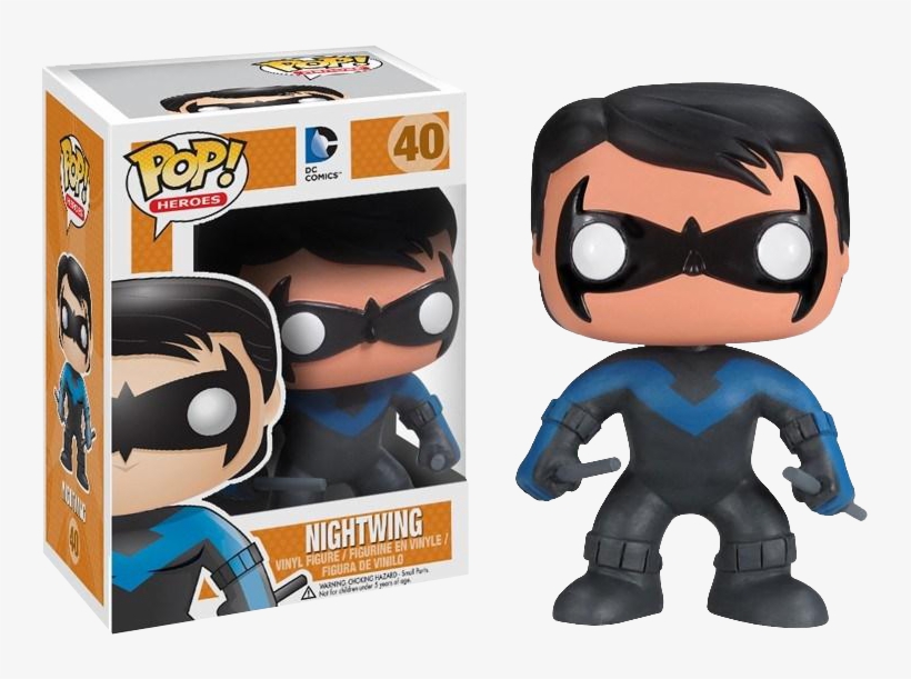 Nightwing Pop Vinyl Figurine - Funko Pop Nightwing, transparent png download
