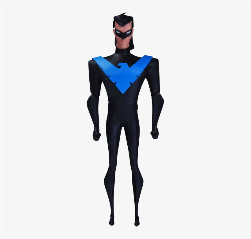 Batman Animated Series Nightwing Action Figure - Dc Collectibles The New Batman Adventures Nightwing, transparent png download