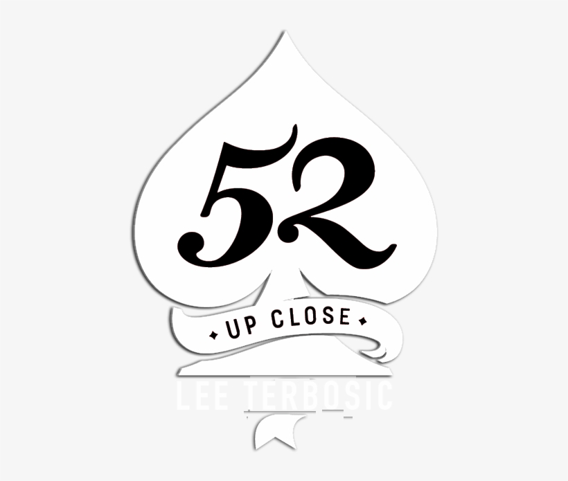 Lee Terbosic White Spade Logo-name - Logo, transparent png download