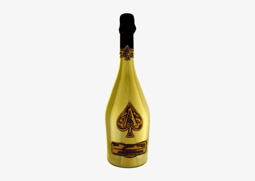 Armand De Brignac Brut Gold Ace Of Spades Champagne - Armand De Brignac Ace Of Spades Champagne Rose, transparent png download