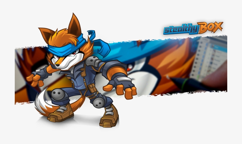 Fox Mascot, Gamer Mascot, Mascot Design, Character - Mascot, transparent png download