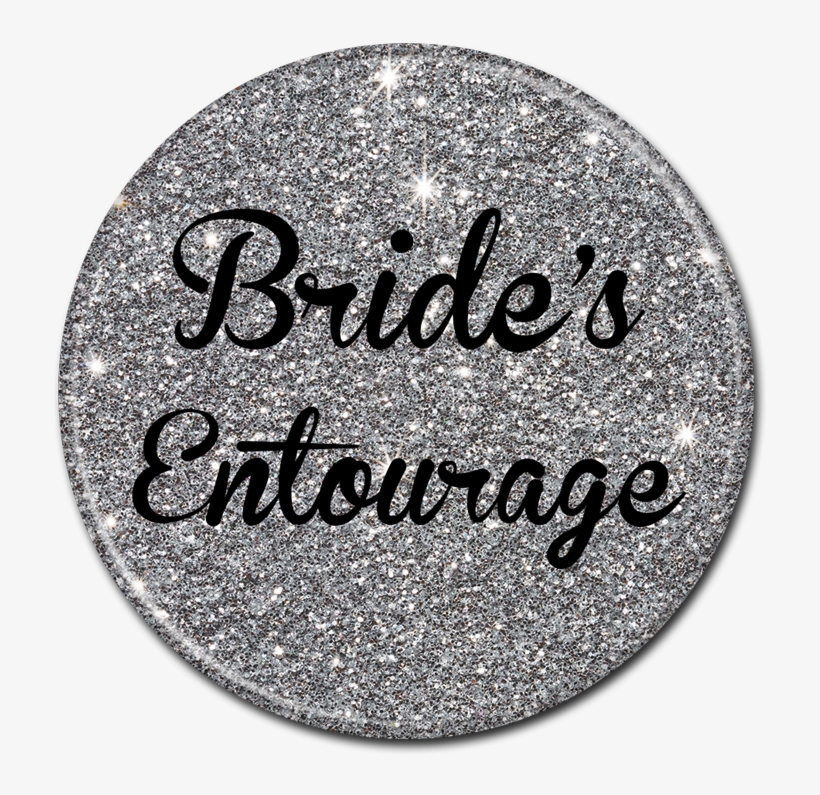 Bride's Entourage Button, transparent png download