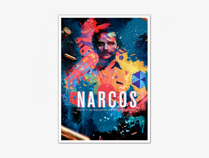 Narcos Pablo Escobar Poster - Narcos 2017 Square St-foil, transparent png download