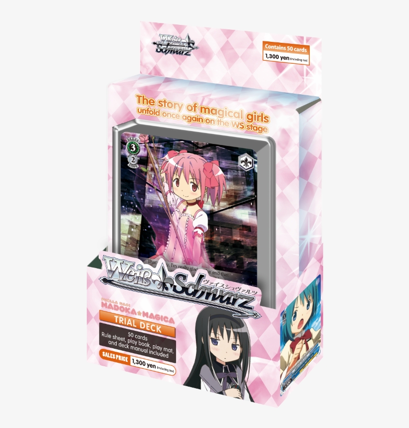 Puella Magi Madoka Magica - Weiss Schwarz: Madoka Magica Trial Deck, transparent png download