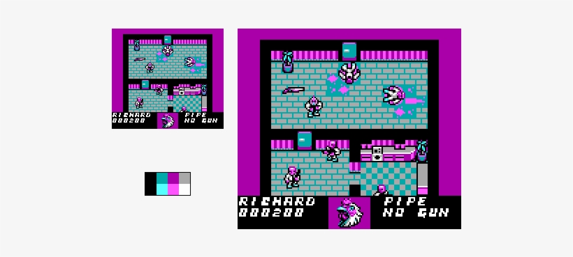 23 May - Hotline Miami Tile Set, transparent png download