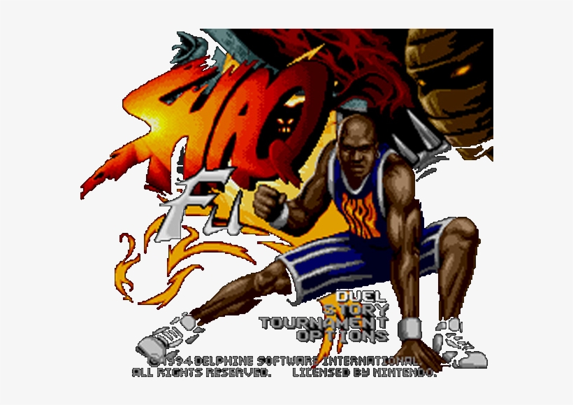 2017 - Delphine Software International Shaq Fu Sega Genesis, transparent png download