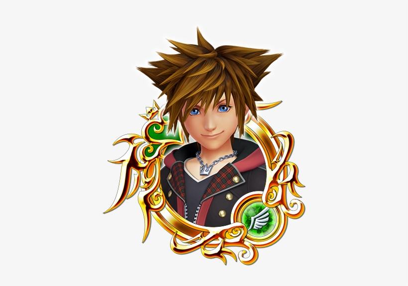Vip Kh3 Sora Ex - Kingdom Hearts Unchained Stained Glass #1 Ex+, transparent png download