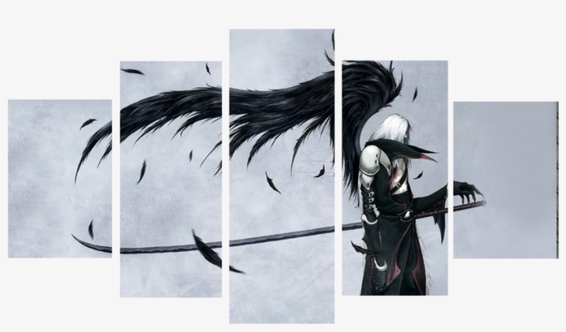 Tap To Expand - Sephiroth One Winged Angel, transparent png download