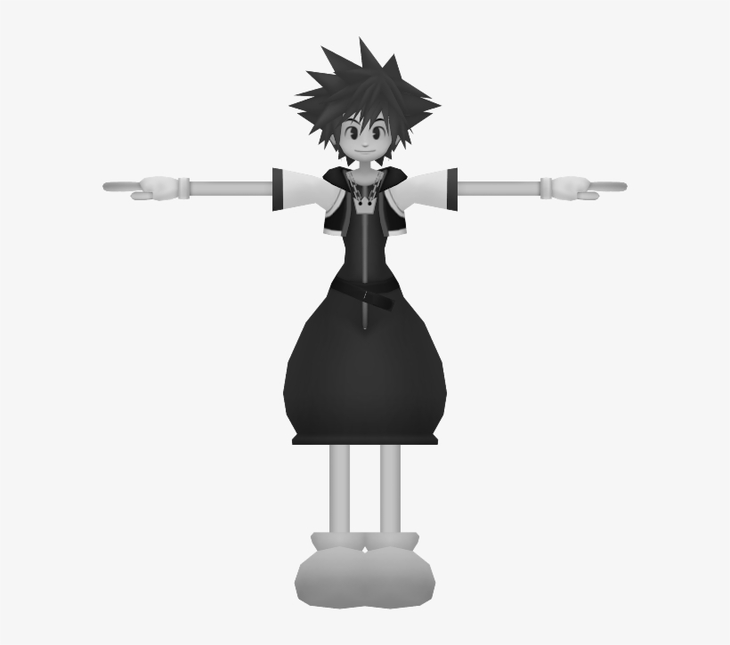 Download Zip Archive - Sora Kingdom Hearts 1, transparent png download