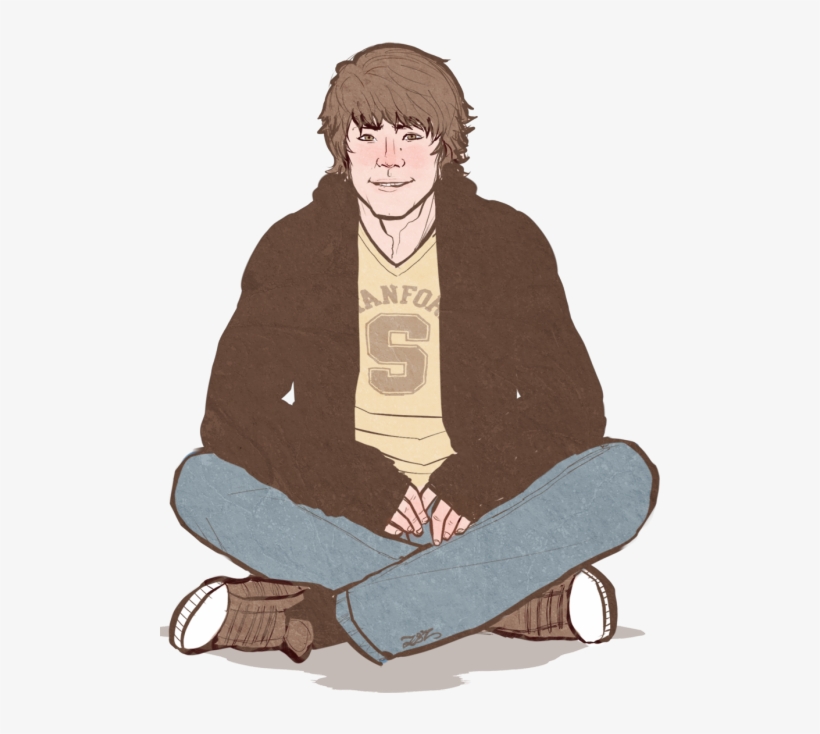 Supernatural Sam On Tumblr - Sitting, transparent png download