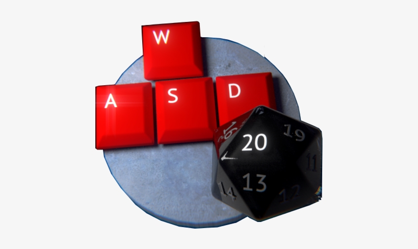 Original Logo I Made For Wasd - Carmine, transparent png download