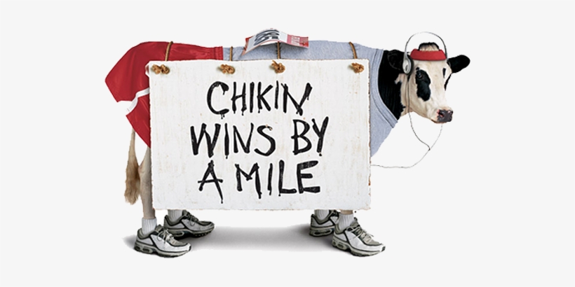 Pva's Chick Fil A Team Needs A Co Chair For Next Year - Chick Fil A Cow Running, transparent png download