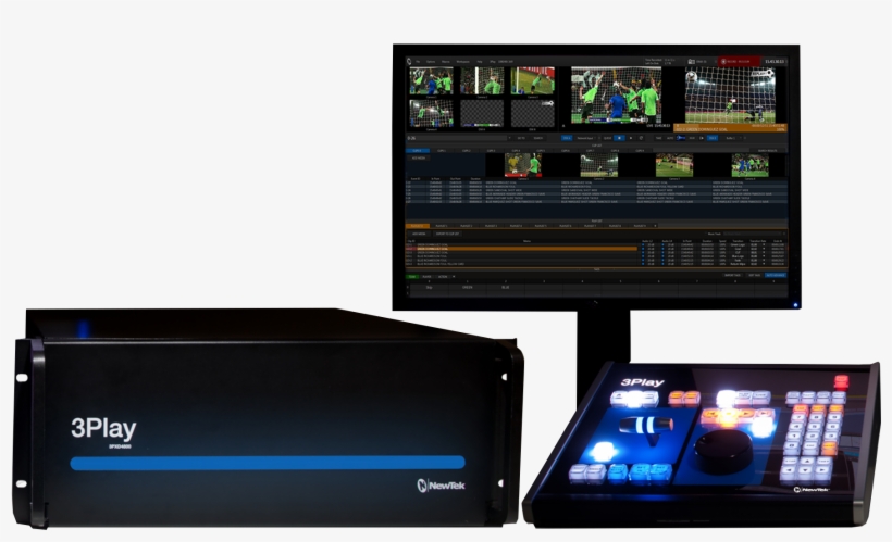 3play 4800 System - Newtek 3play 4800 Multi-channel Hd/sd Live Sports Video, transparent png download