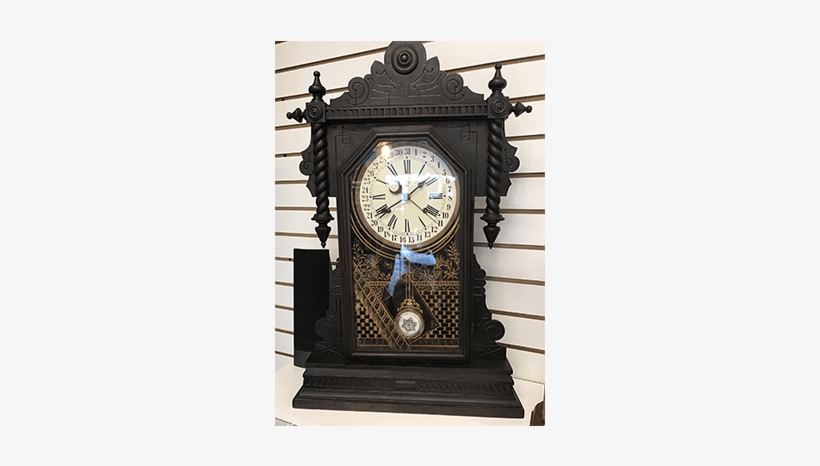Waterbury Buffalo Calendar Clock - Antique, transparent png download
