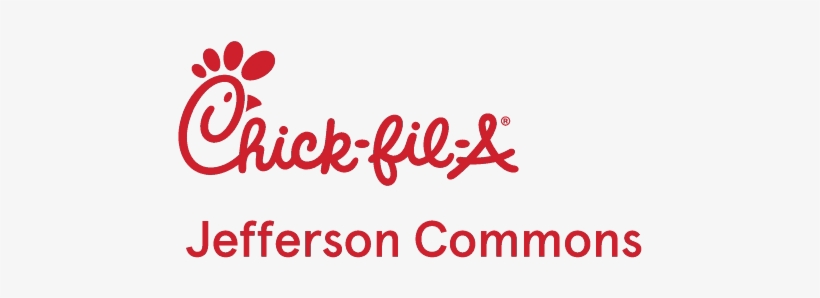 Jeffersoncommons Restaurant Logo Red Vertical - Chick Fil A Transparent Logo, transparent png download