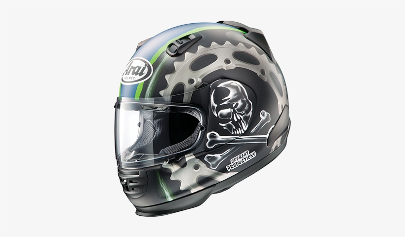 2015 Defiant Jolly Roger2 Main - Arai Jolly Roger, transparent png download