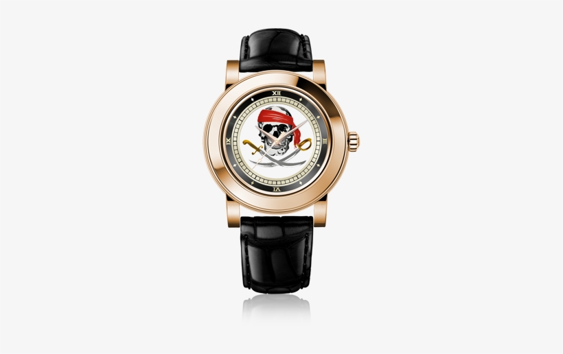 Piracy / Jolly Roger - Watch, transparent png download
