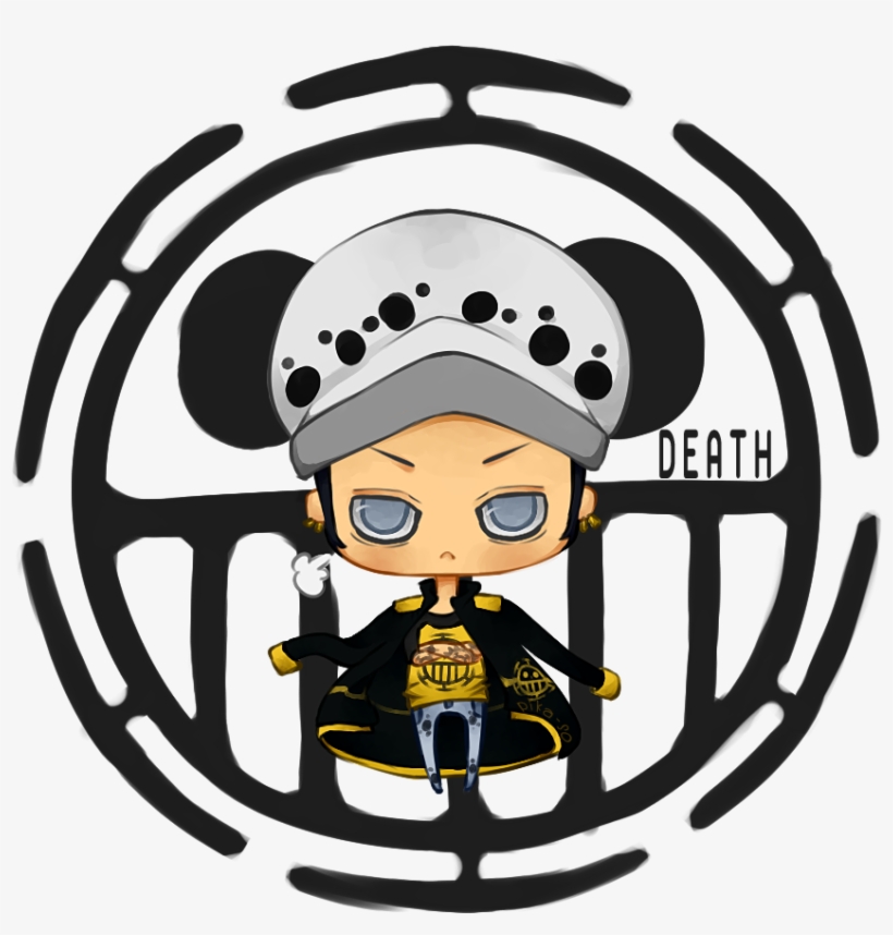 Trafalgar Law Jolly Roger Png - Trafalgar D. Water Law, transparent png download