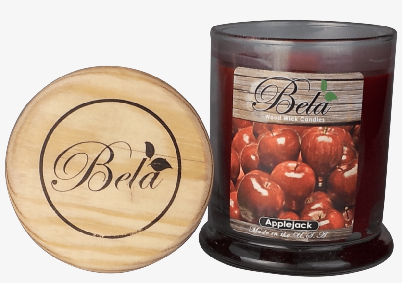 Apple Jack Wood Wick Candle 9 Oz - Woodwick Bela Vanilla Crunch Candle, transparent png download