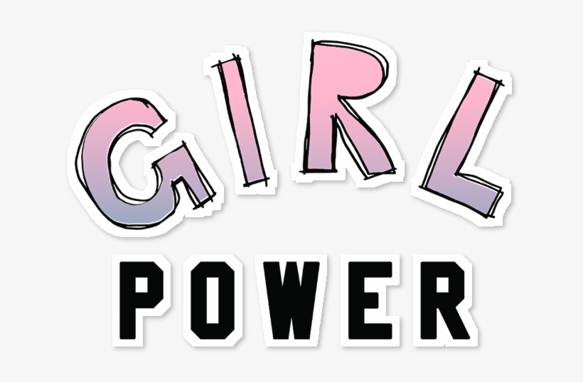 Adesivo Girl Power De Doiska Storena - Girl Power, transparent png download