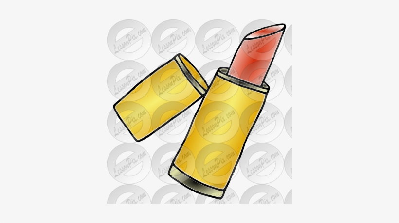 Lipstick Clipart Yellow - Clip Art, transparent png download