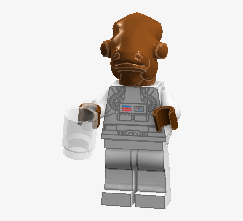 3 Best Representation Of Admiral Ackbar On Ldd With - Lego, transparent png download