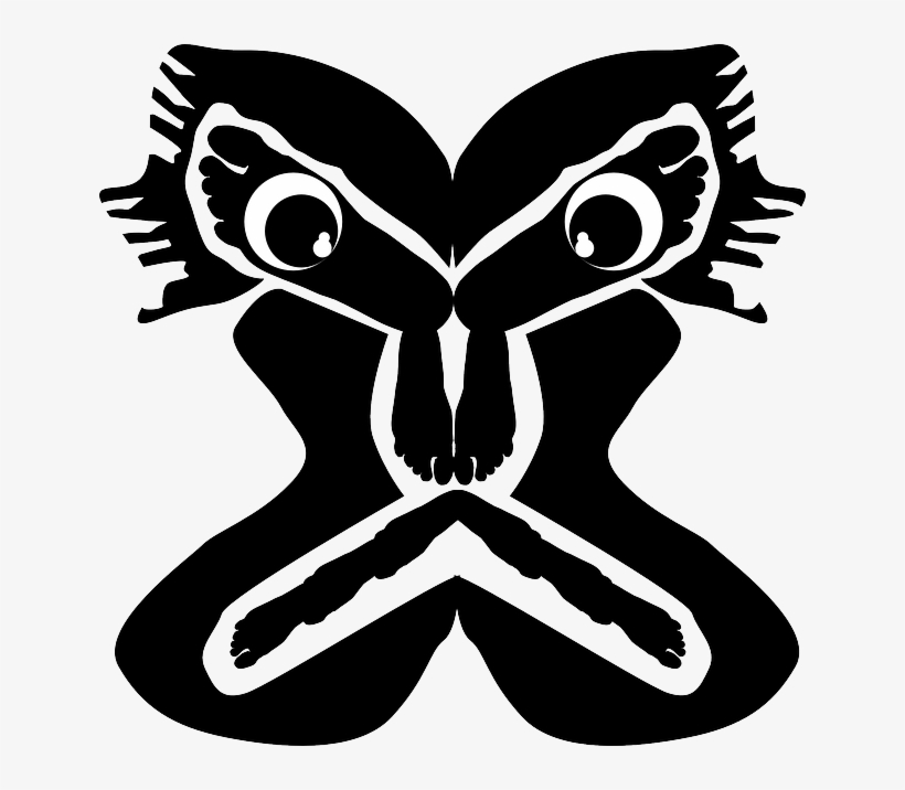 Angry, Face, Mask, Eyes - Clip Art, transparent png download