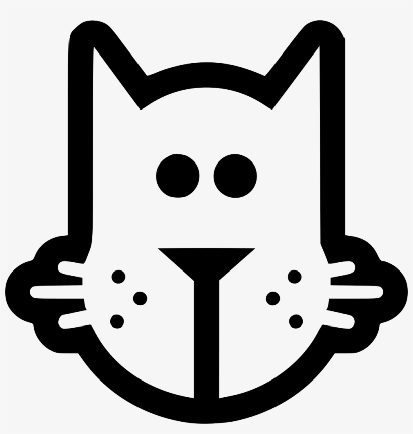Cat Head Comments - Icon, transparent png download