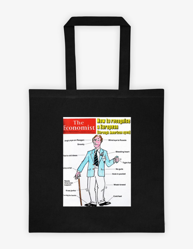 How To Recognise A European - Tote Bag, transparent png download