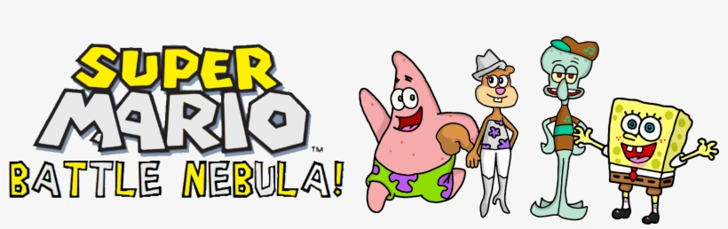 Spongebob Squidward Sandy Patrick - Spongebob Patrick And Squidward Png, transparent png download