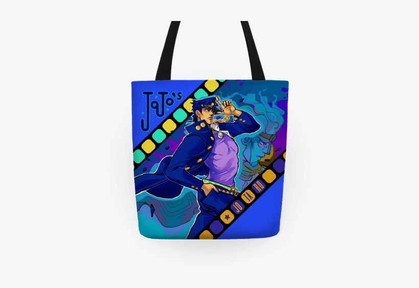 Jojo's Bizarre Adventure Jotaro Tote Tote - Jojo's Bizarre Adventure Jotaro Tote Bag Tote Bag:, transparent png download